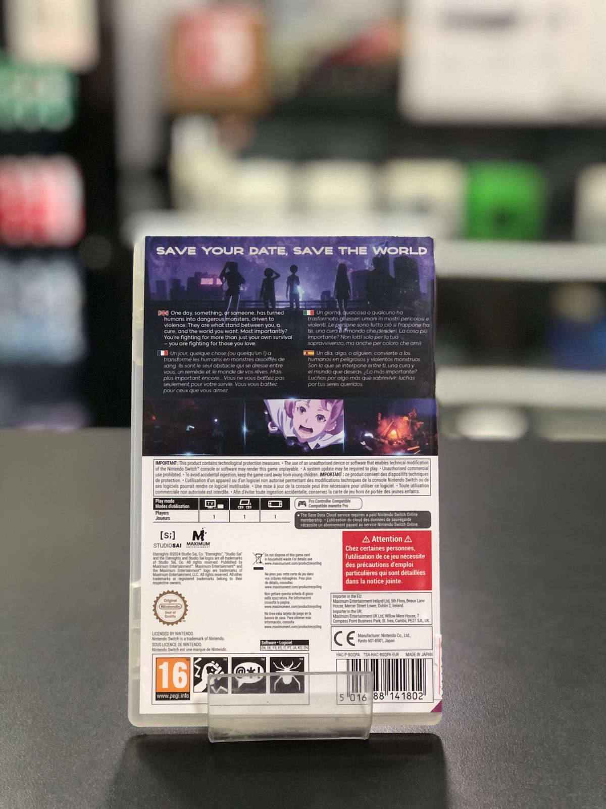 Eternights Nintendo Switch Seminovo