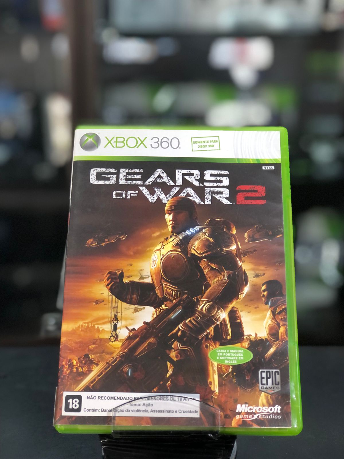 Gears Of War 2 Classica Xbox 360 Original Midia Fisica