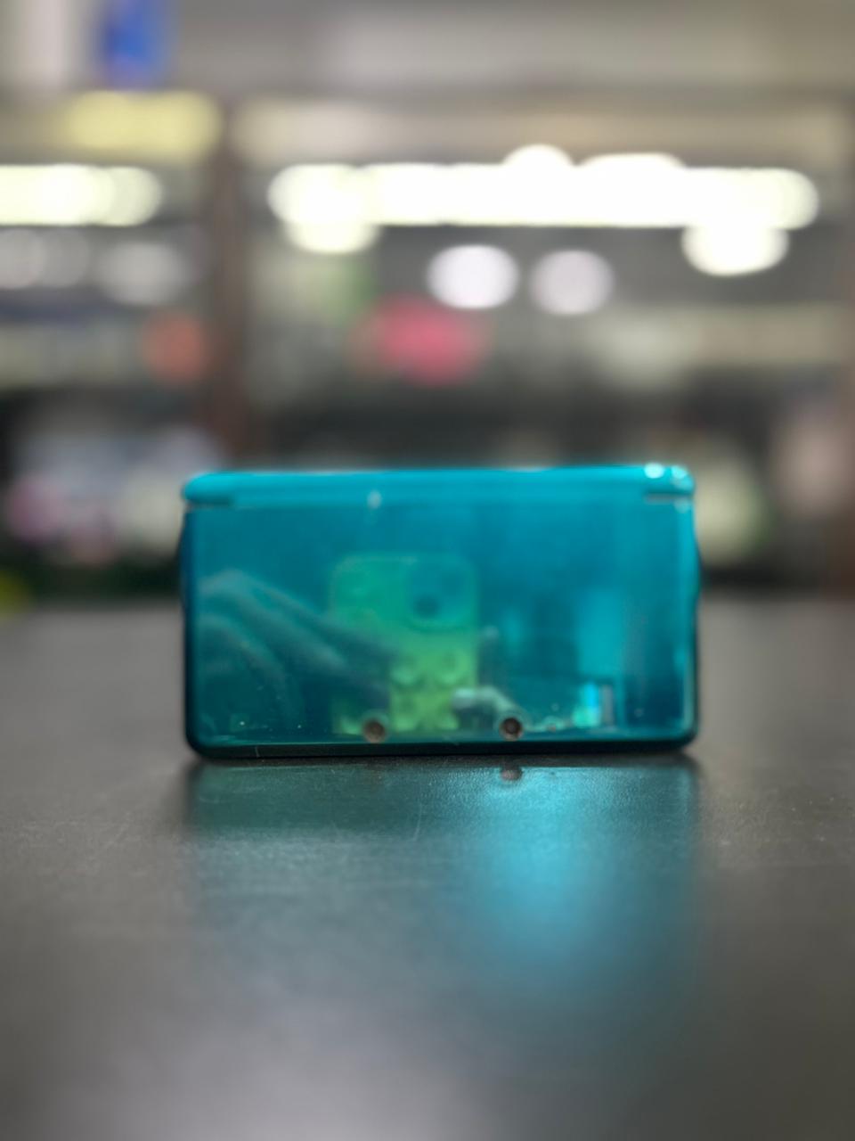 Nintendo 3DS Aqua Blue 32GB Sistema Luma + Fonte Original Pronto para Jogar