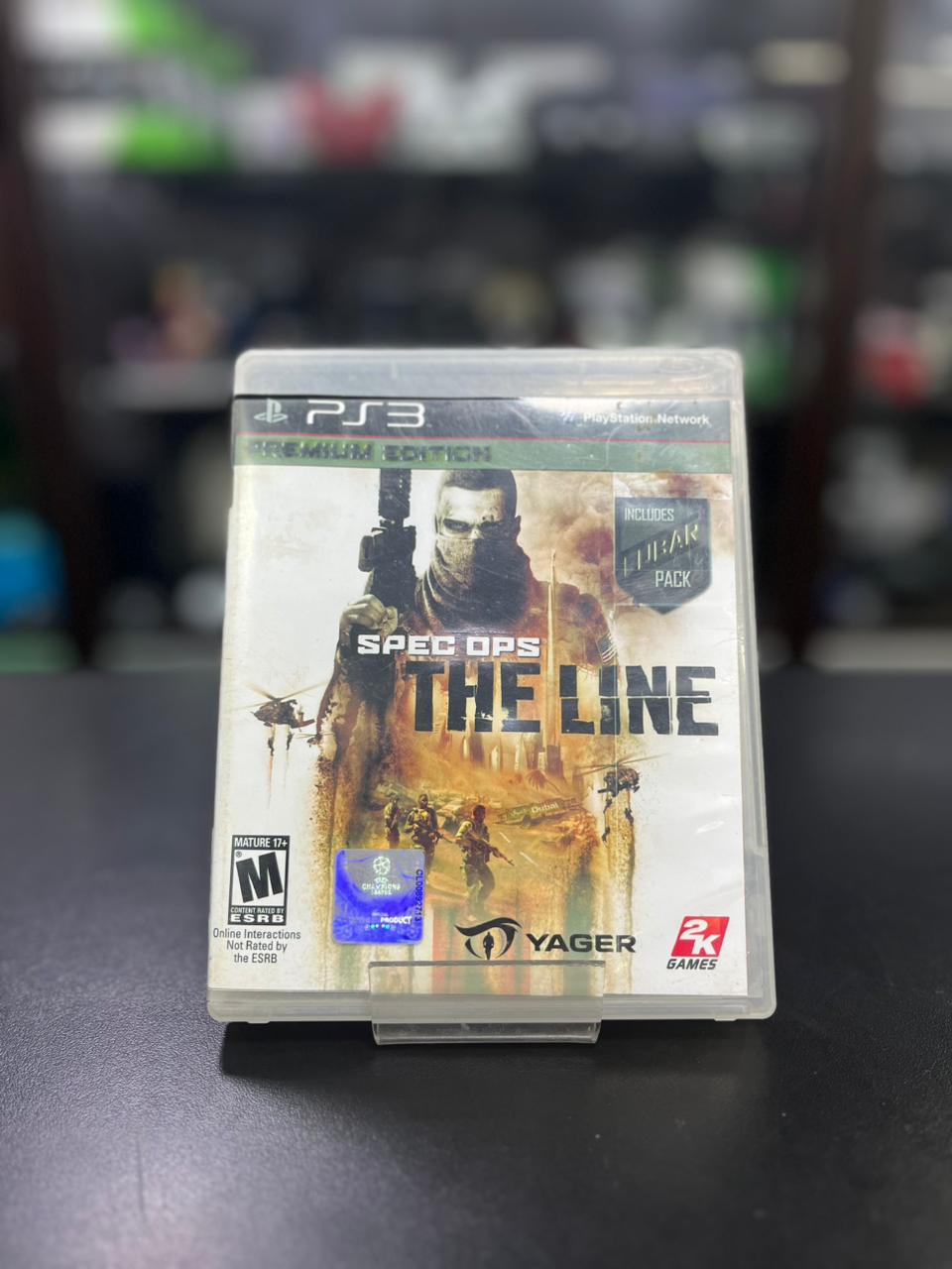 Spec Ops The Line Ps3 Midia Fisica - Capa Impressa