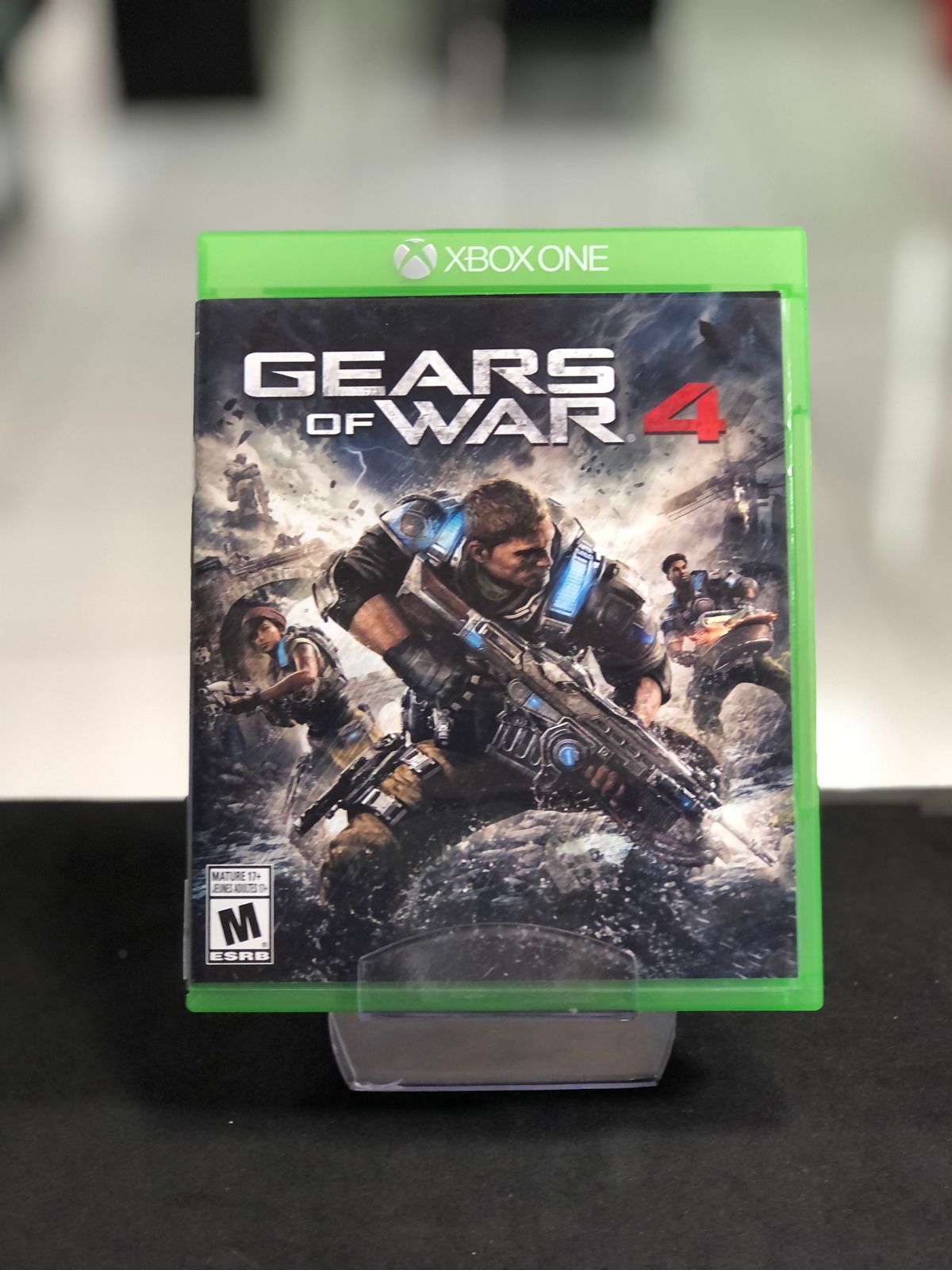 Gears Of War 4 Xbox One Mídia Física - Capa impressa
