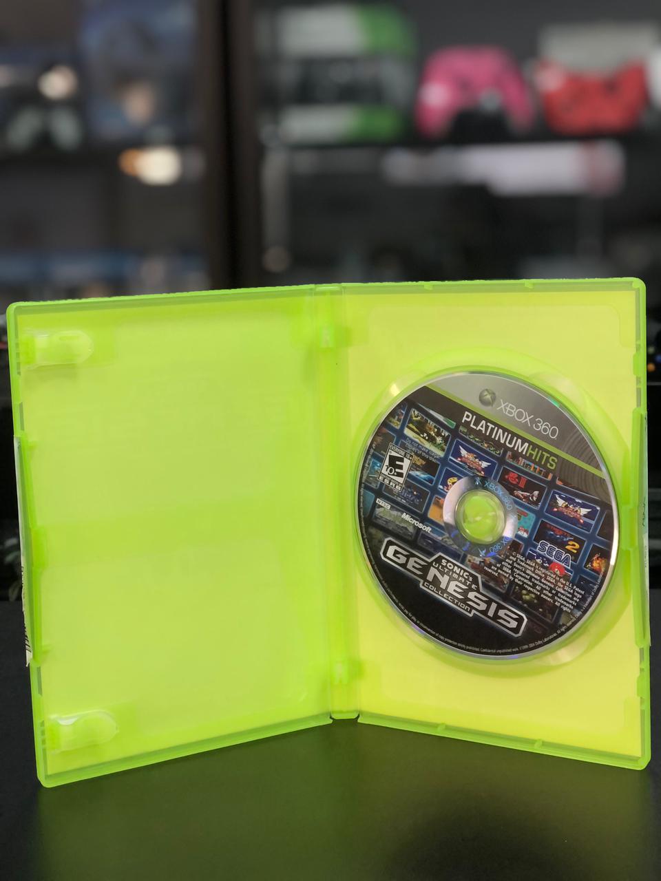 Sonic Genesis Ultimate Collection Platinum Xbox 360 Fisico