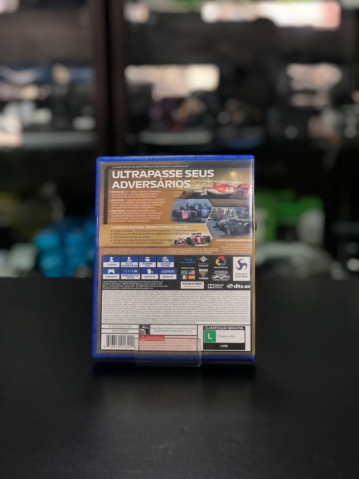 F1 2019 Legends Edition  Ps4 Midia Fisica - para coleção