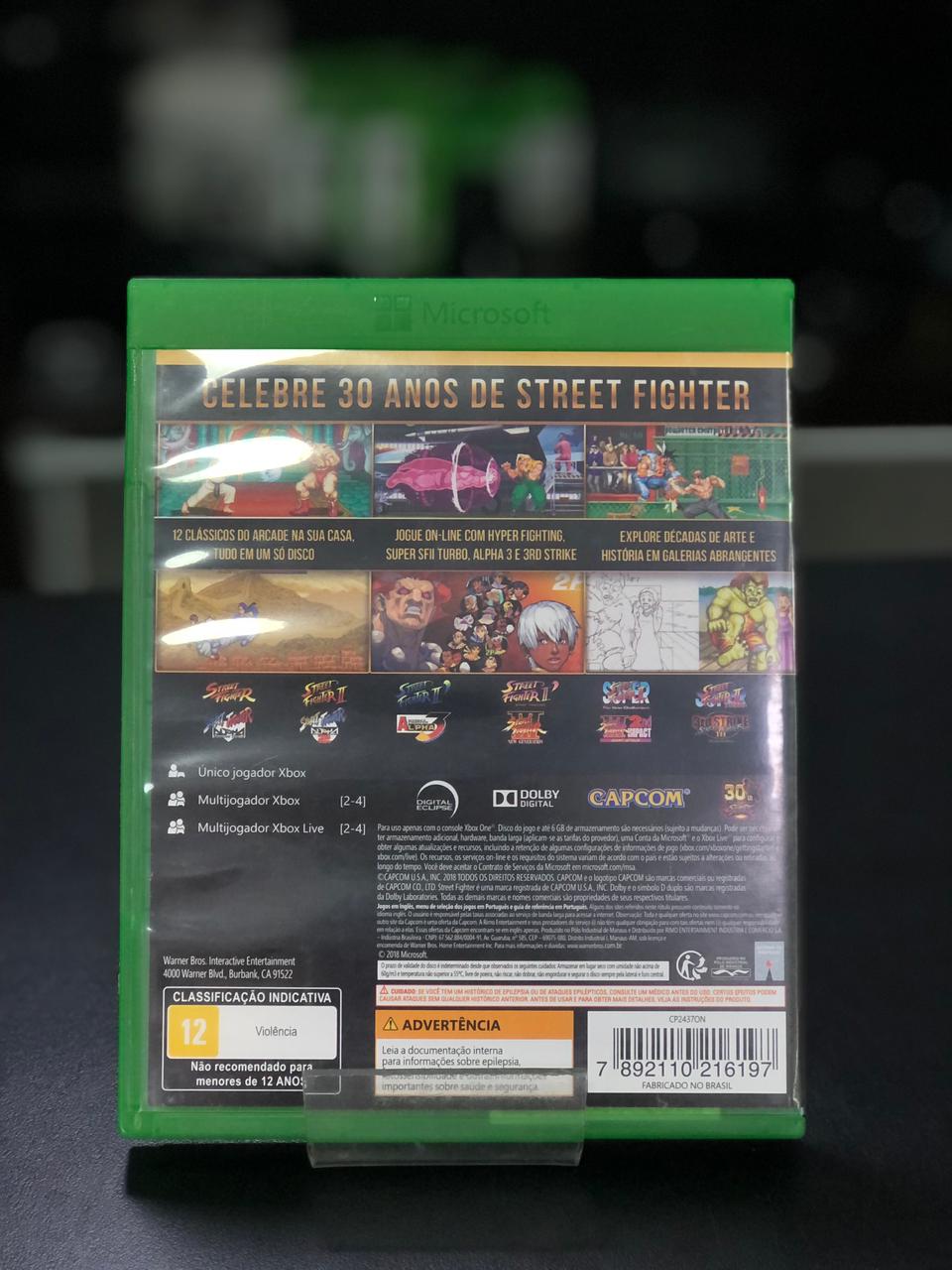 Street Fighter 30th Anniversary Collection Xbox One M.Fisica