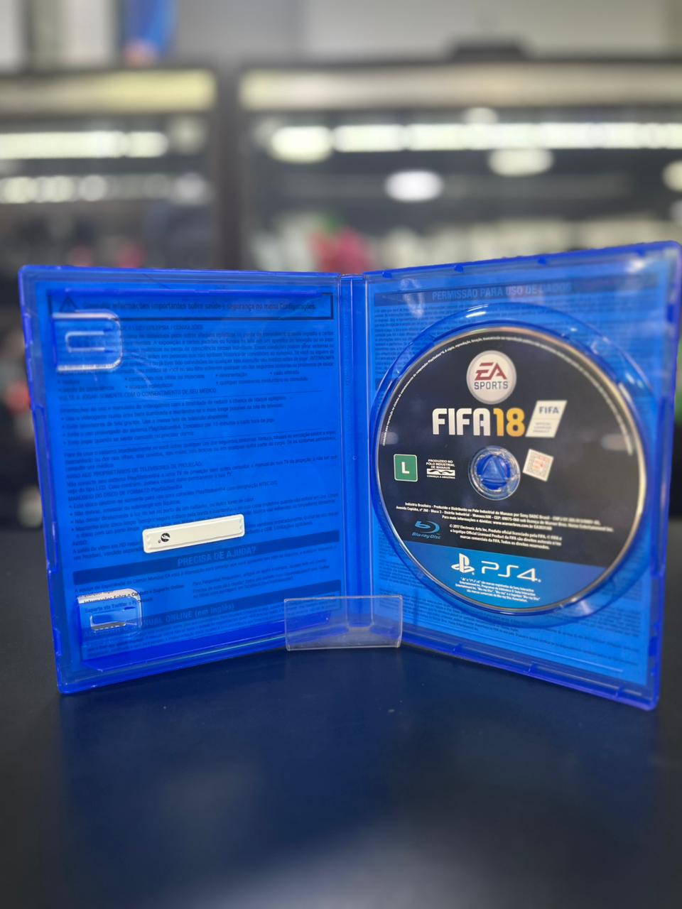 Fifa 18 Ps4 Mídia Física
