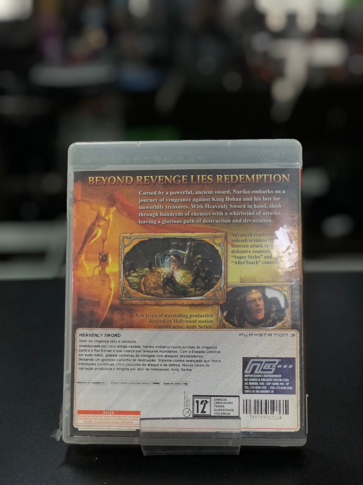 Heavenly Sword Ps3 Midia Fisica
