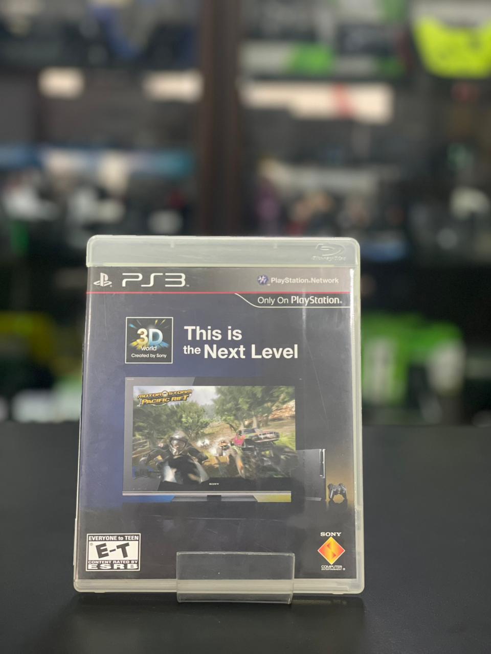 This Is The Next Level (3D games and demo disc) Ps3 M.Fisica