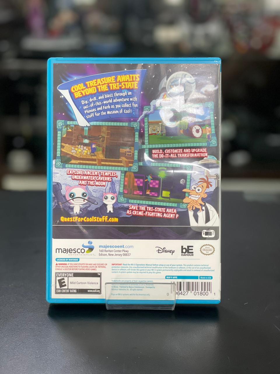 Phineas And Ferb Quest For Cool Stuff Nintendo Wii U Fisico