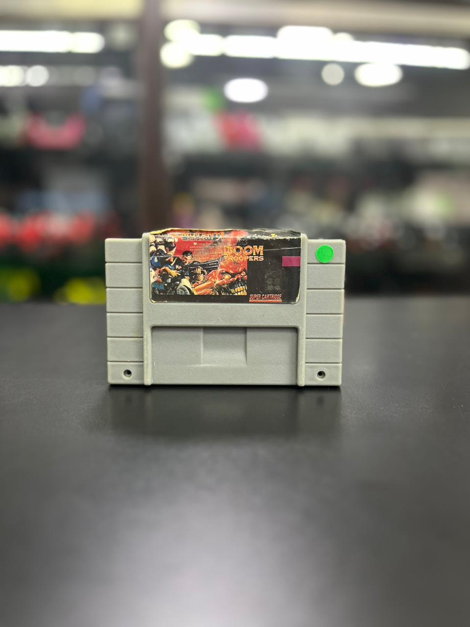 Cartucho Mutant Cronicles Super Nintendo Paralelo