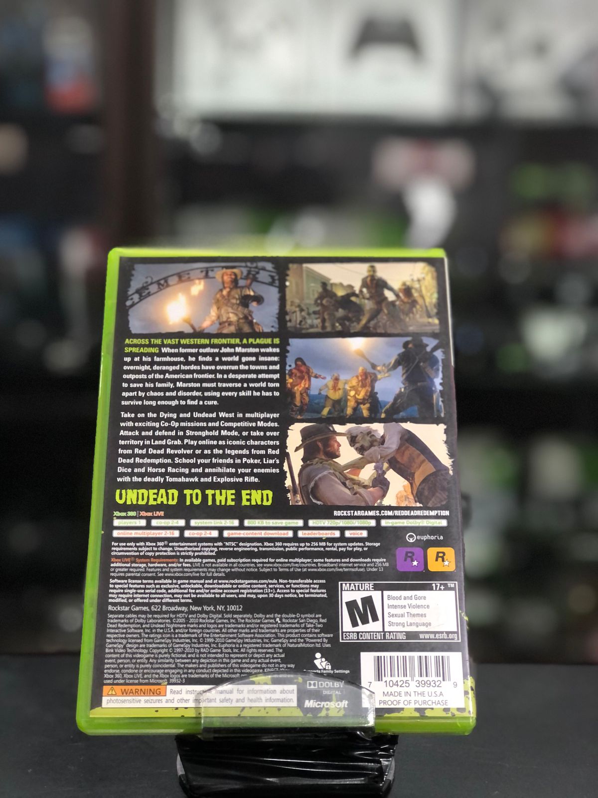 Red Dead Redemption Goty Platinum Xbox 360 Midia Física