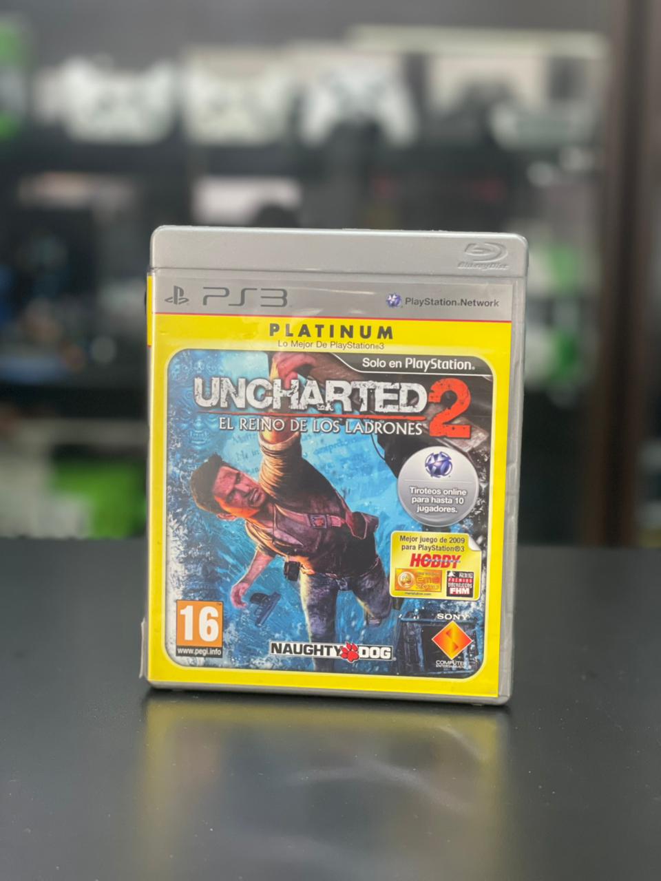 Uncharted Among Thieves 2 Platinum Ps3 Midia Fisica