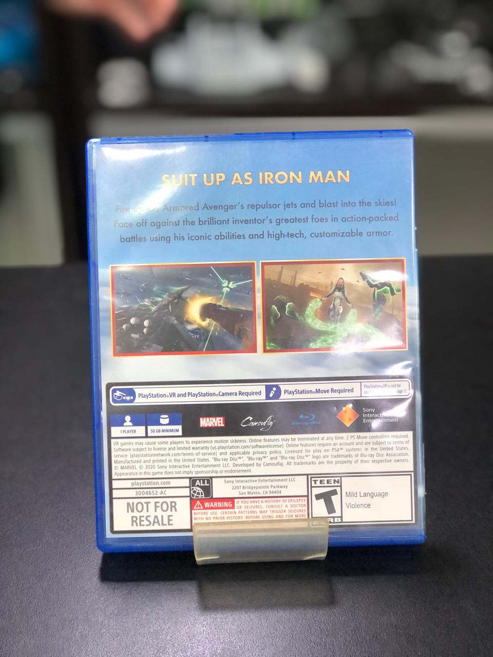 Iron Man VR Ps4 Midia Fisica