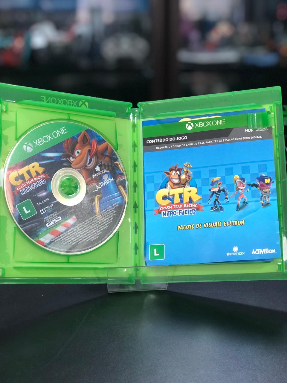 Crash Team Racing Nitro Fueled Xbox One Midia Fisica