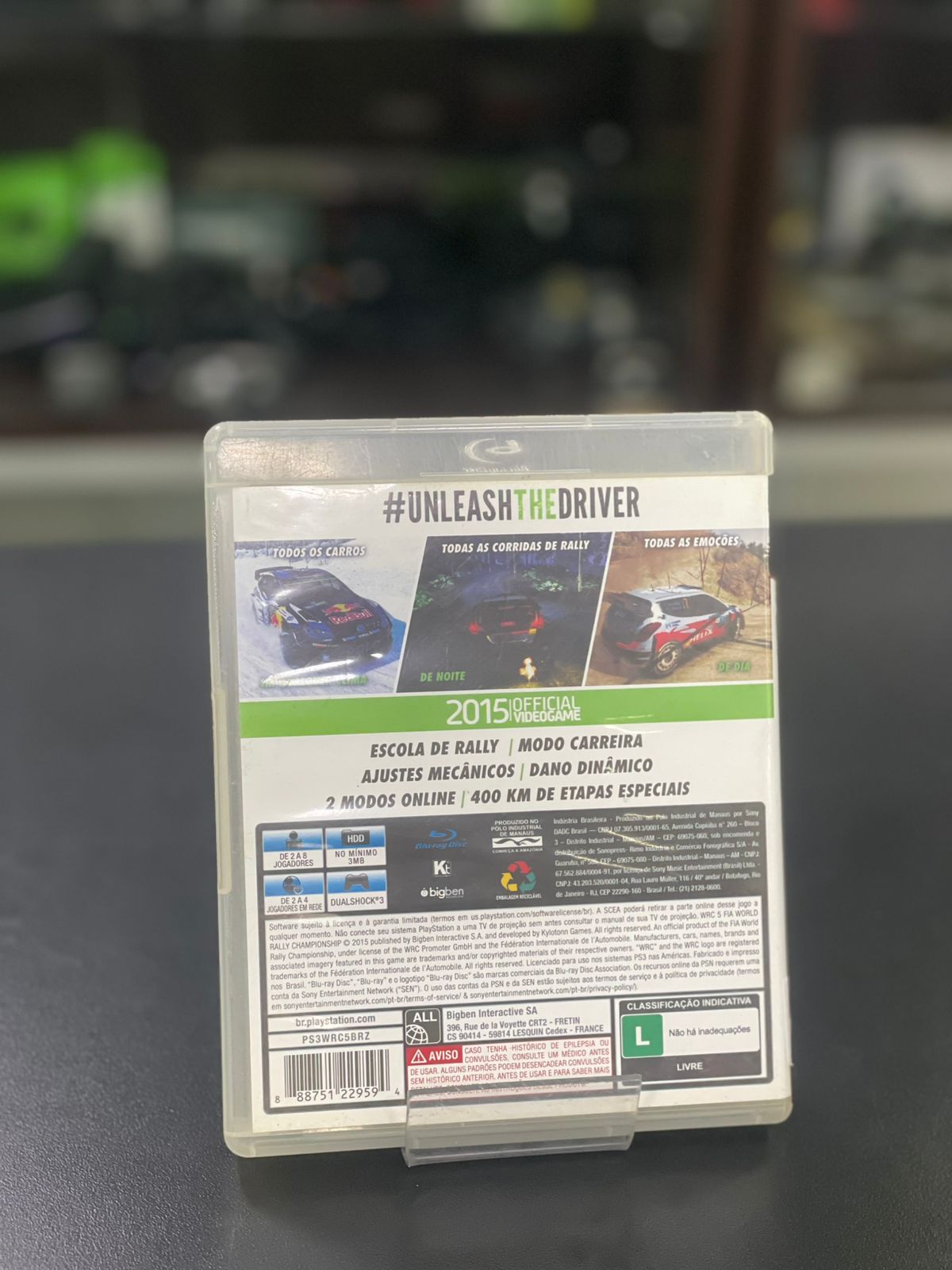 Wrc 5 Ps3 Mídia Física