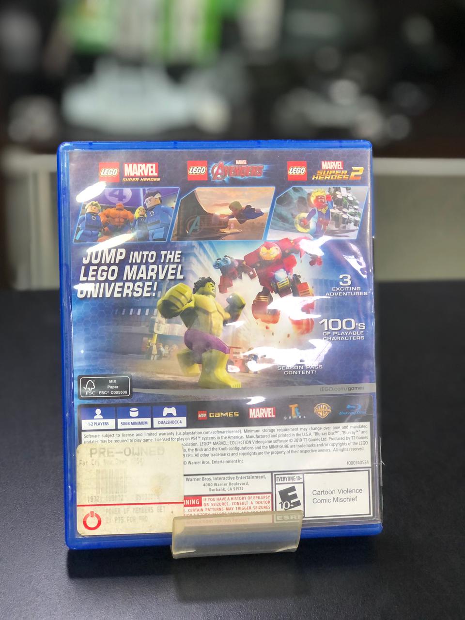 Lego Marvel Collection Ps4 Midia Fisica