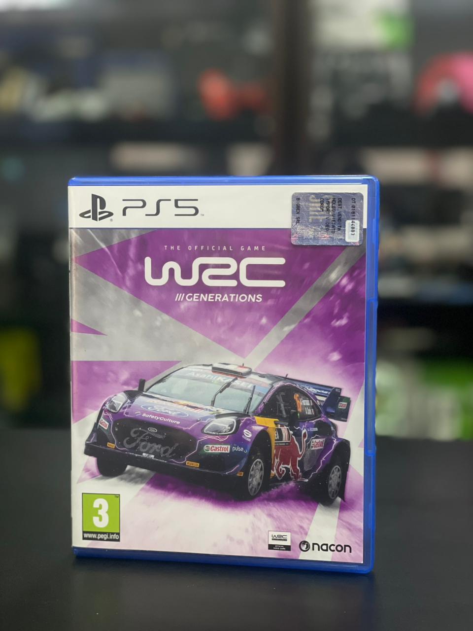 WRC Generations Ps5 Midia Fisica