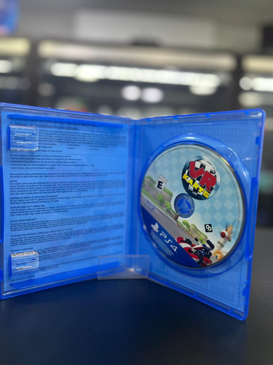 VR Karts Game Ps4 Seminovo - Exclusivo Para O VR