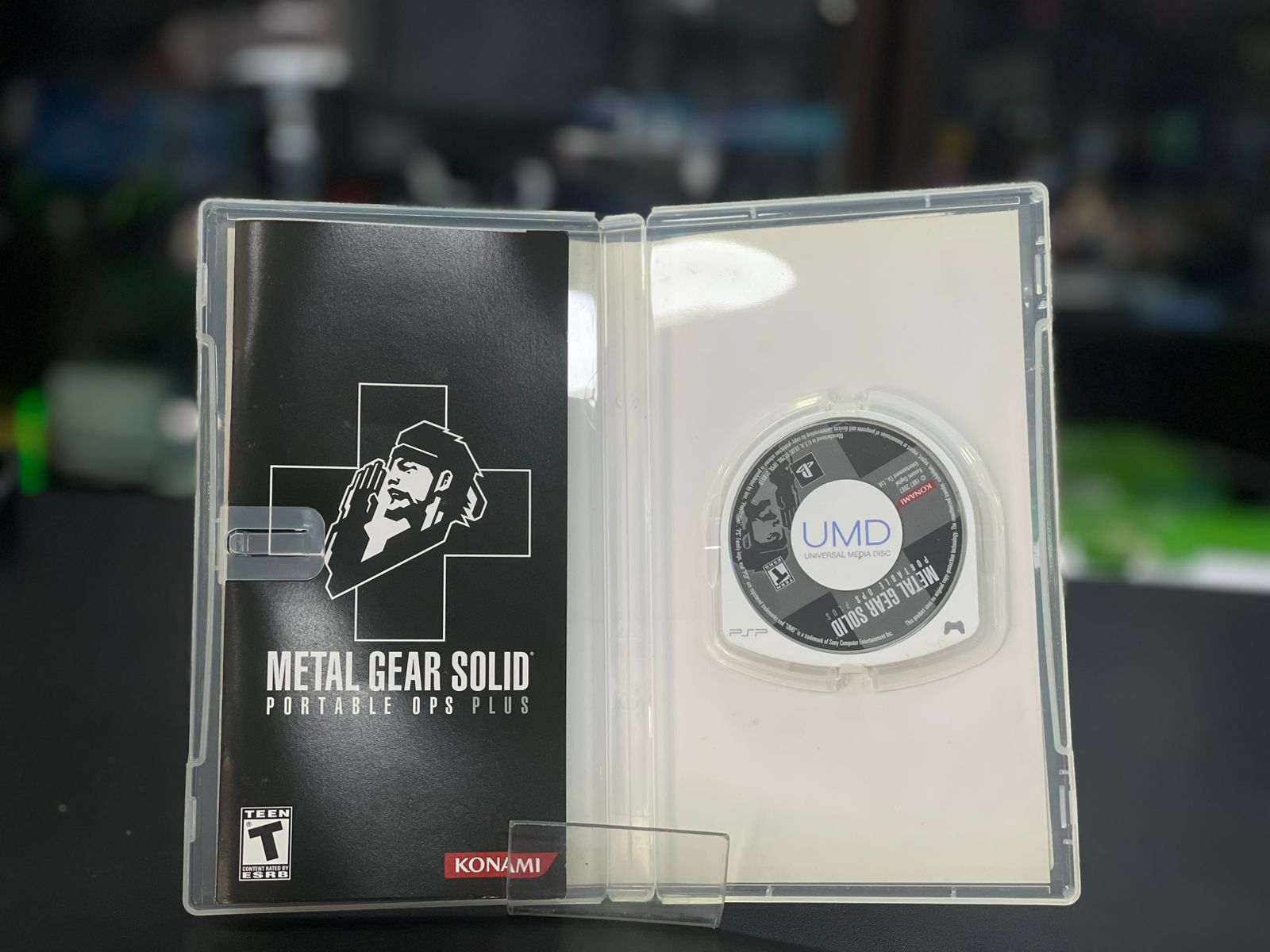 Metal Gear Solid Portable Ops Plus Psp original fisico usado