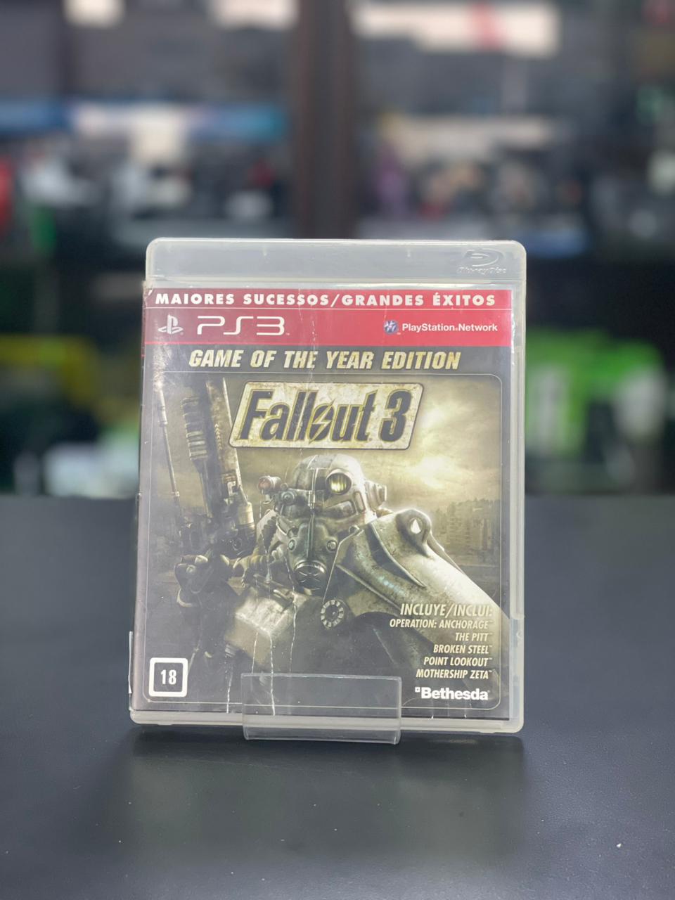 Fallout 3 Game Of The Year Greatest Hits Ps3 Midia Fisica