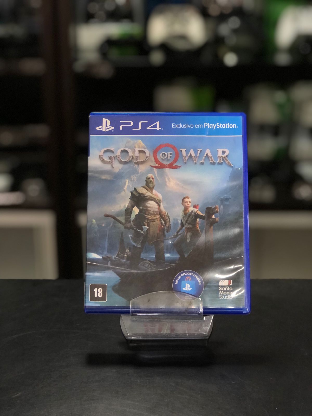 God Of War Ps4 Midia Física