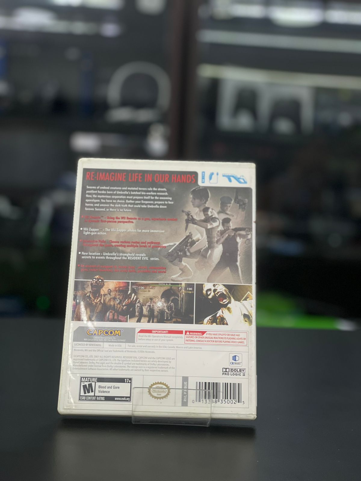 Resident Evil The Umbrella Chronicles Nintendo Wii M. Física