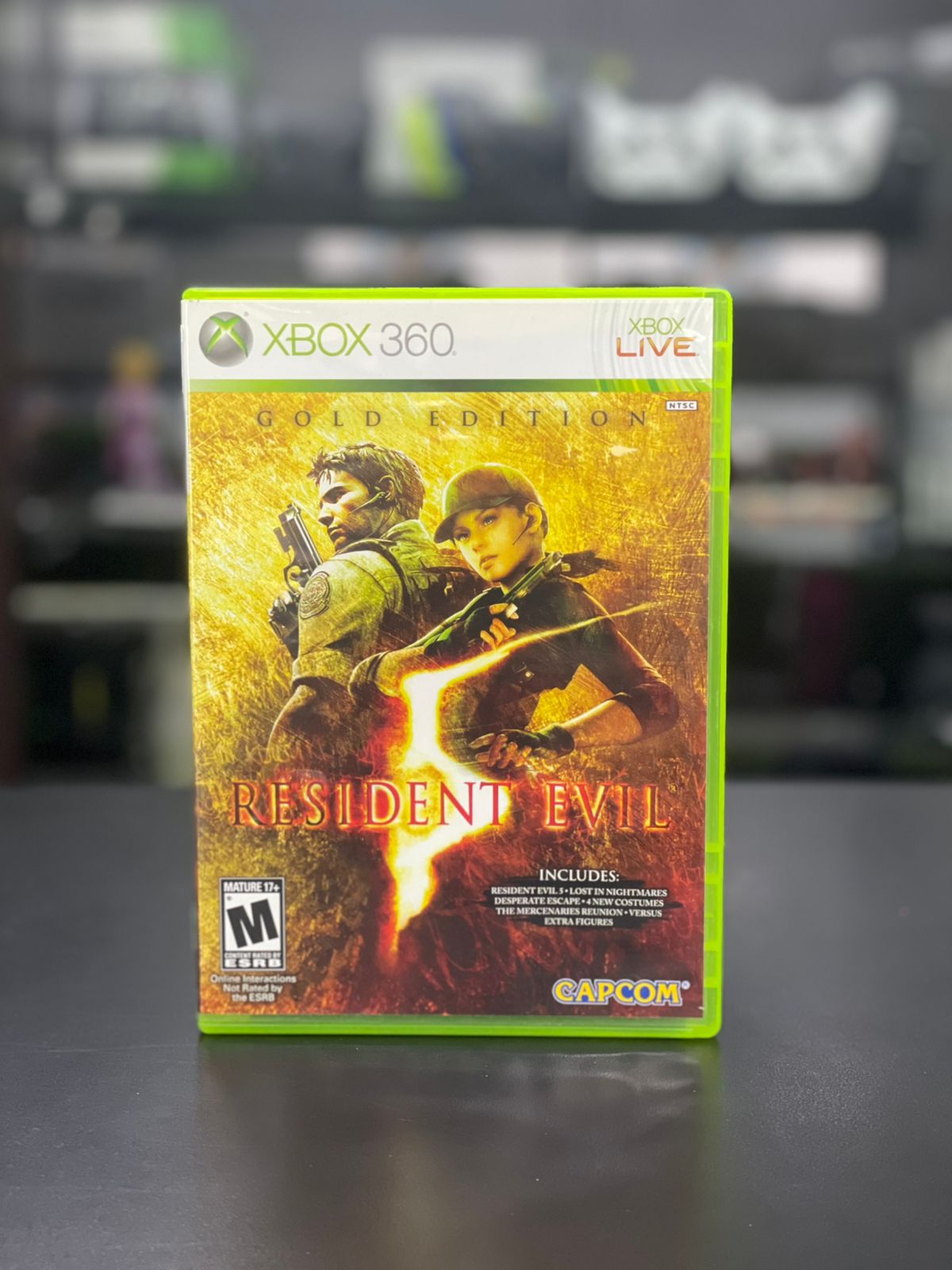 Resident Evil 5 Gold Edition Xbox 360 Original Midia Fisica