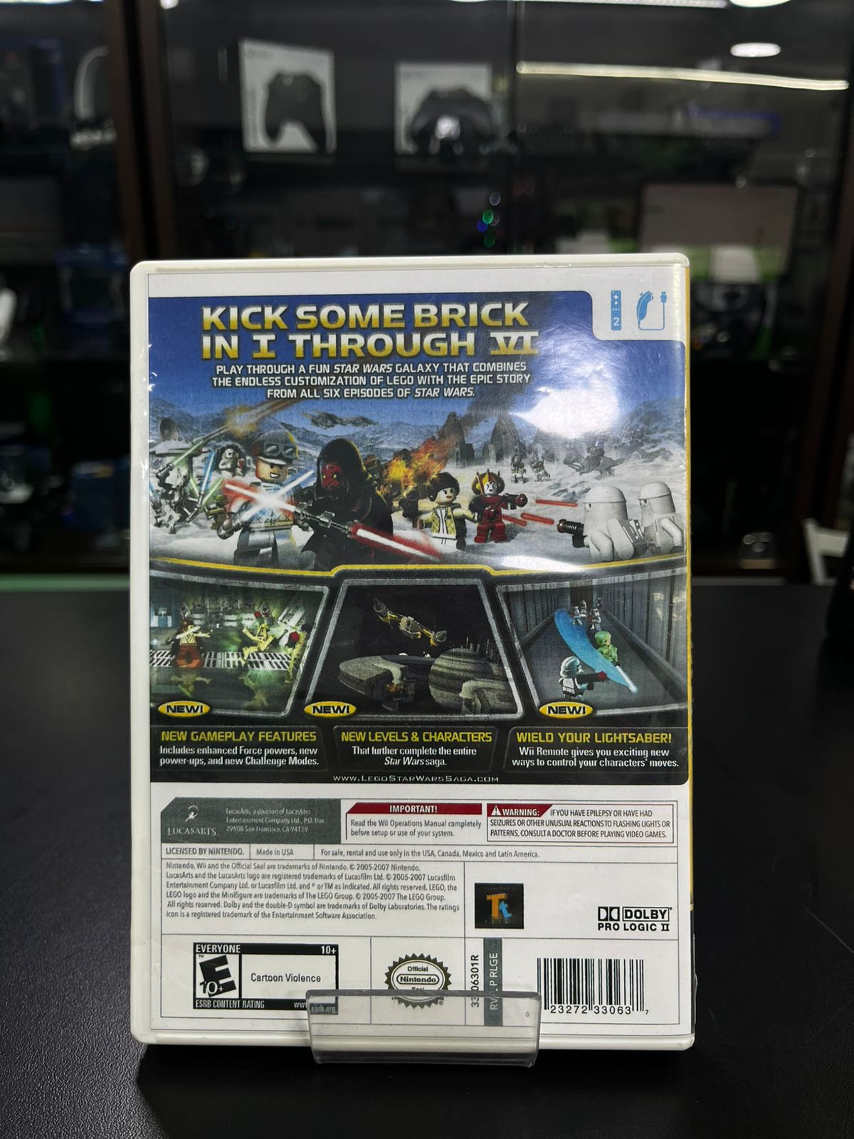 Lego Star Wars The Complete Saga Nintendo Wii Midia Física