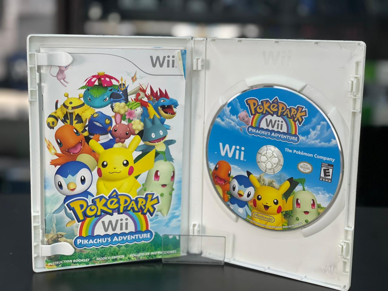 Poképark Pikachus Adventure Nintendo Wii Midia Física