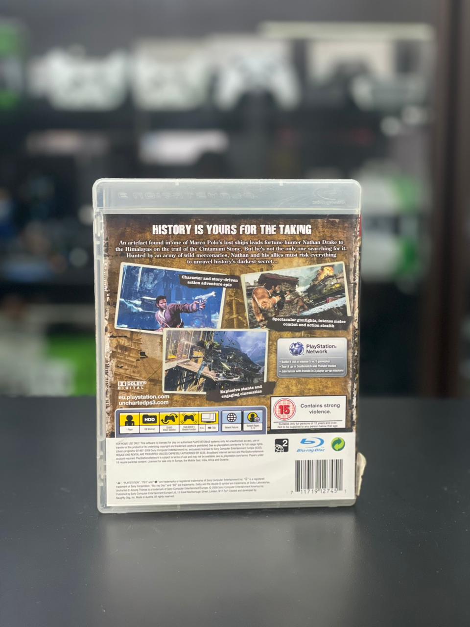 Uncharted Among Thieves 2  Ps3 M. Fisica