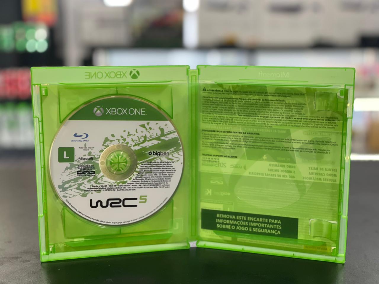WRC 5 Xbox One Midia Fisica