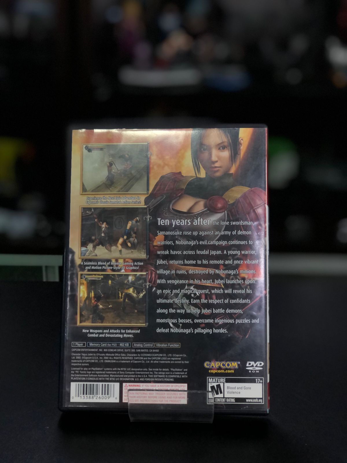 Onimusha 2 Samurai´s Destiny Greatets Hits Ps2 Original