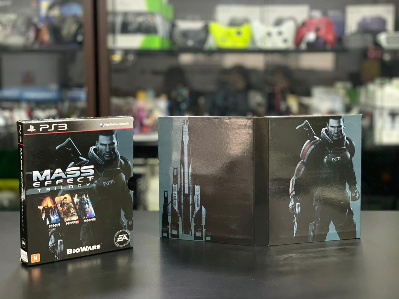 Mass Effect Trilogy Edição Colecionador Ps3 Midia Fisica