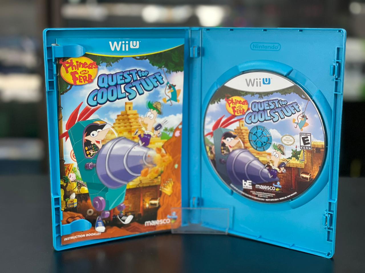 Phineas And Ferb Quest For Cool Stuff Nintendo Wii U Fisico