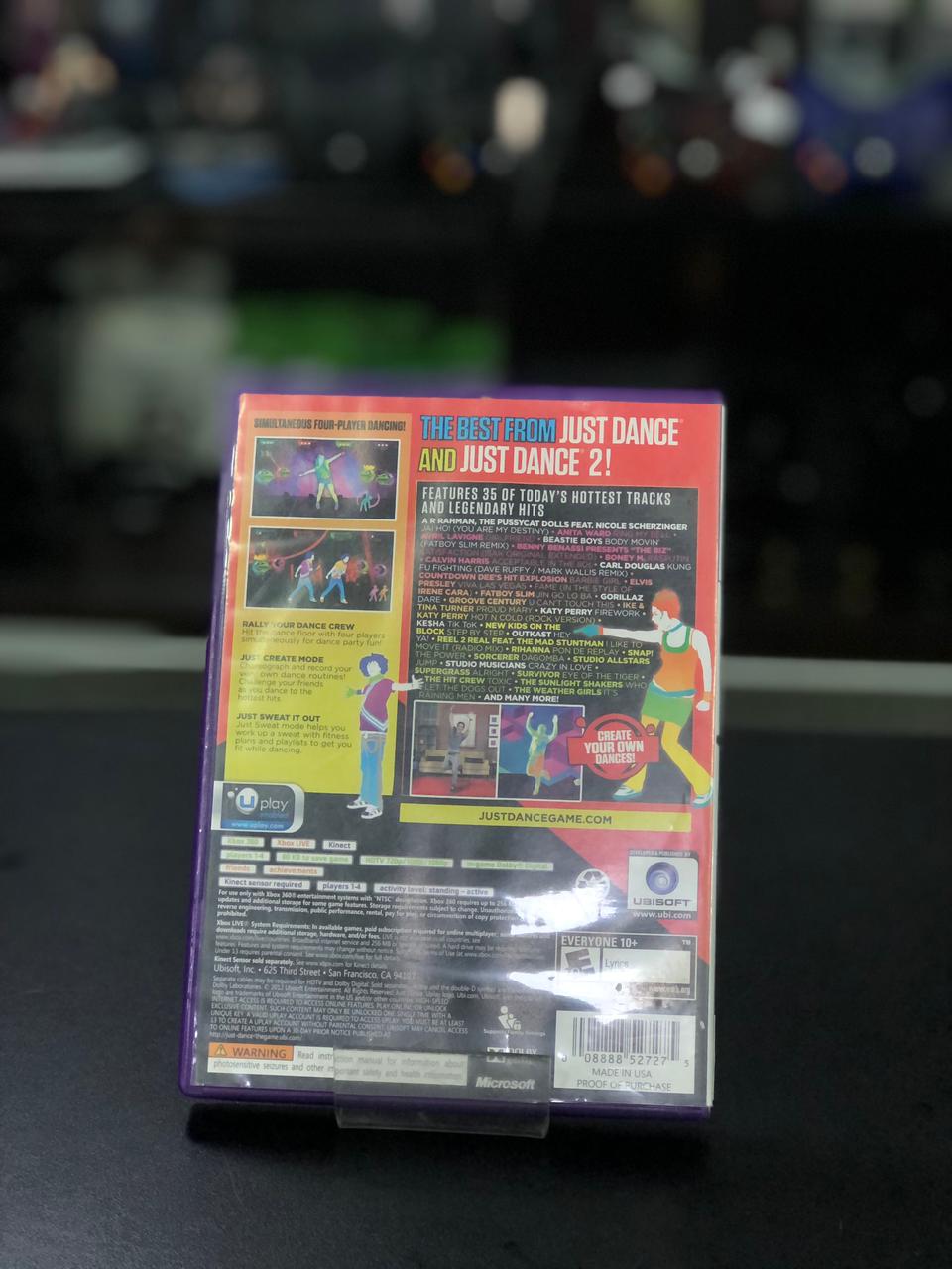 Just Dance Greatest Hits Xbox 360 original midia fisica