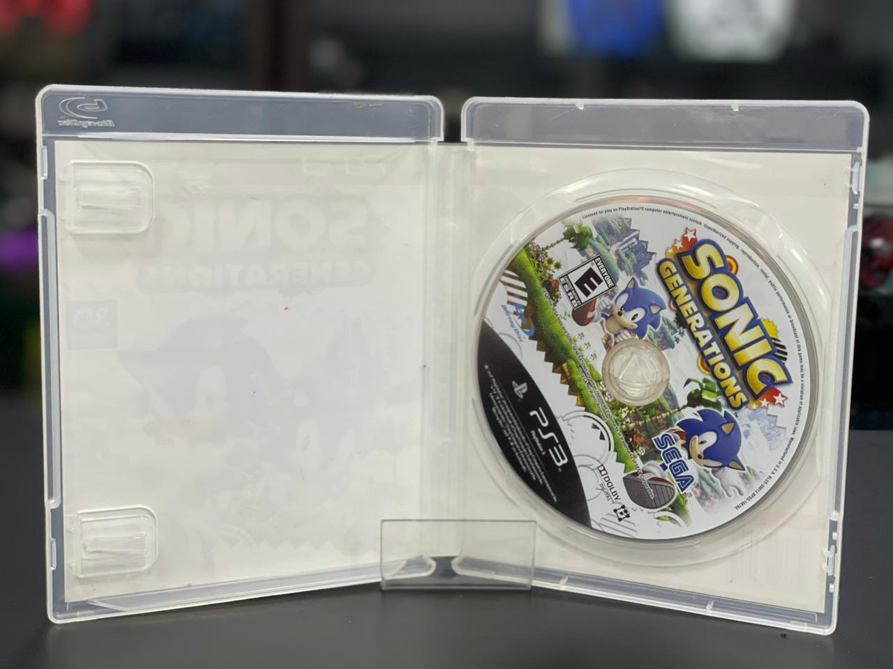 Sonic Generations Ps3 Mídia Física