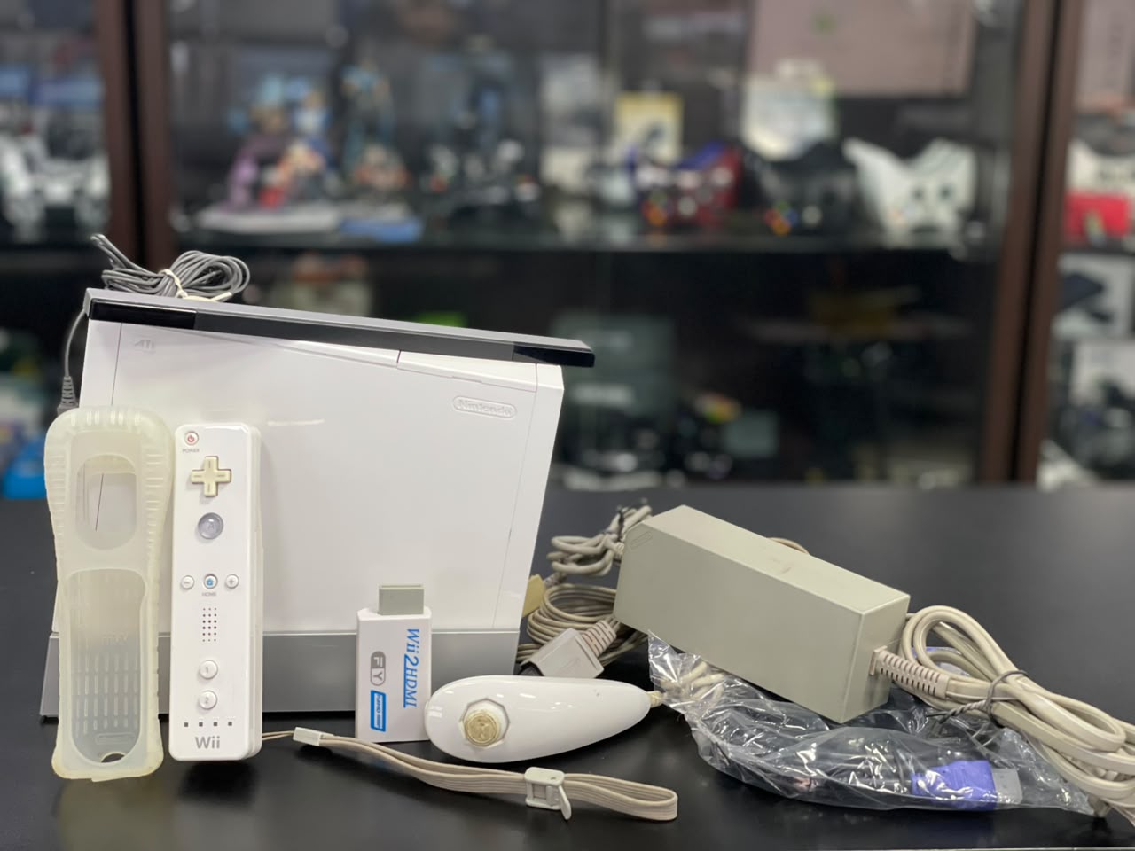 Nintendo Wii Branco Sistema Str2hax + HD Externo 120GB com Jogos + HDMI - Item Usado