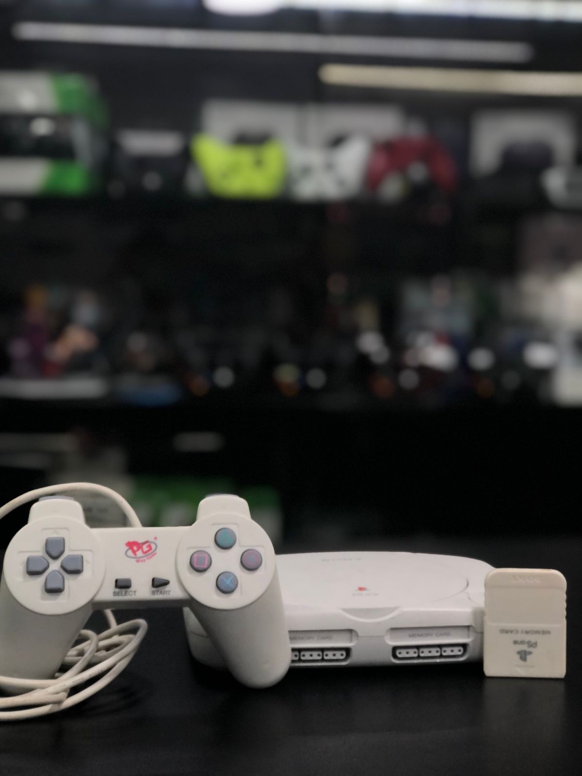 PlayStation One Completo + Controle com Fio – Leitor com Defeito – Usado