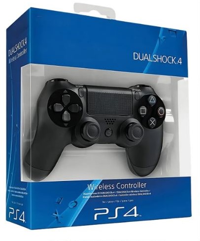 Controle Joystick Sem Fio para PS4 Bluetooth Preto