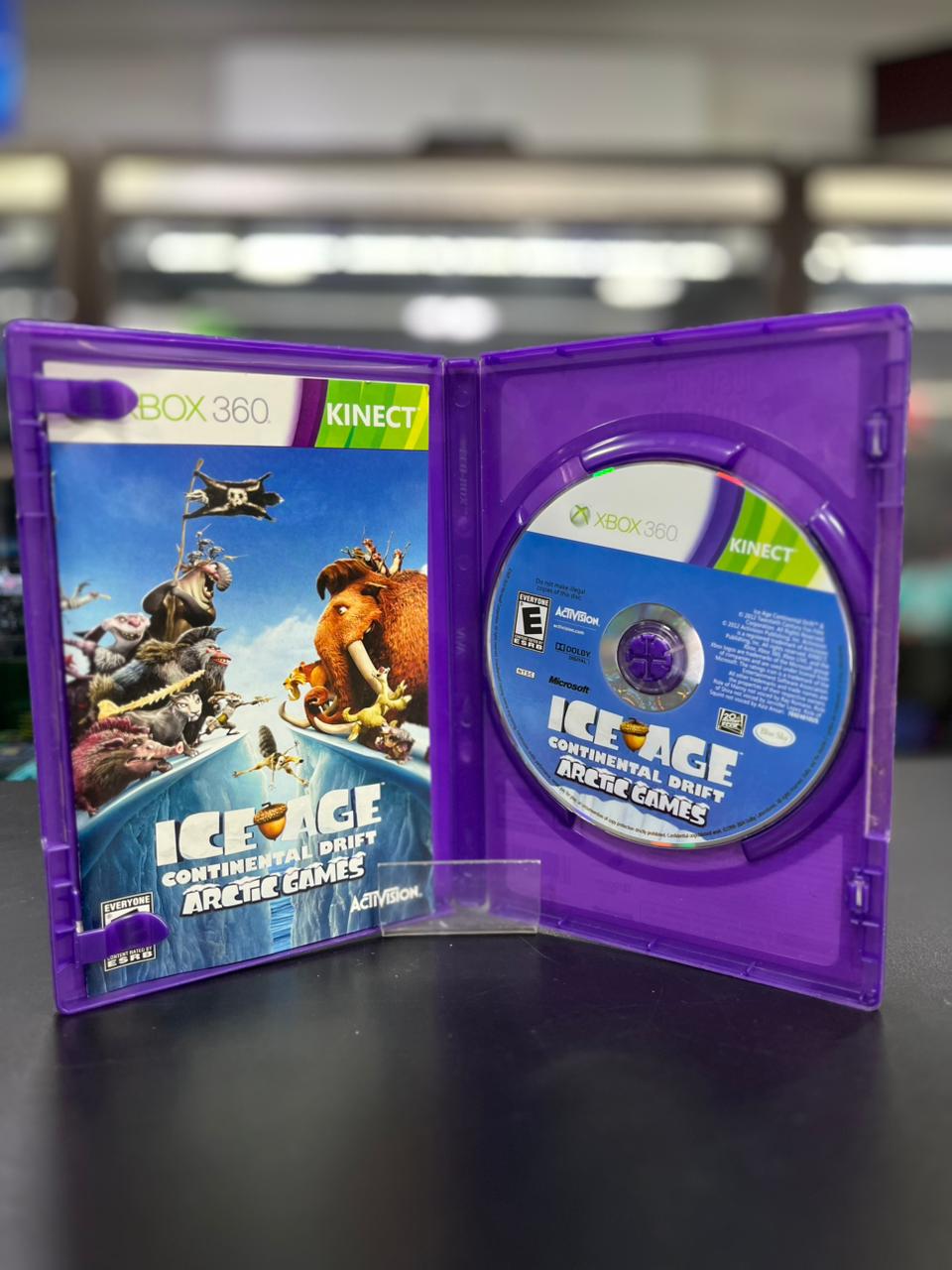 Ice Age Continental Drift Xbox 360 M. Fisica Colecionador