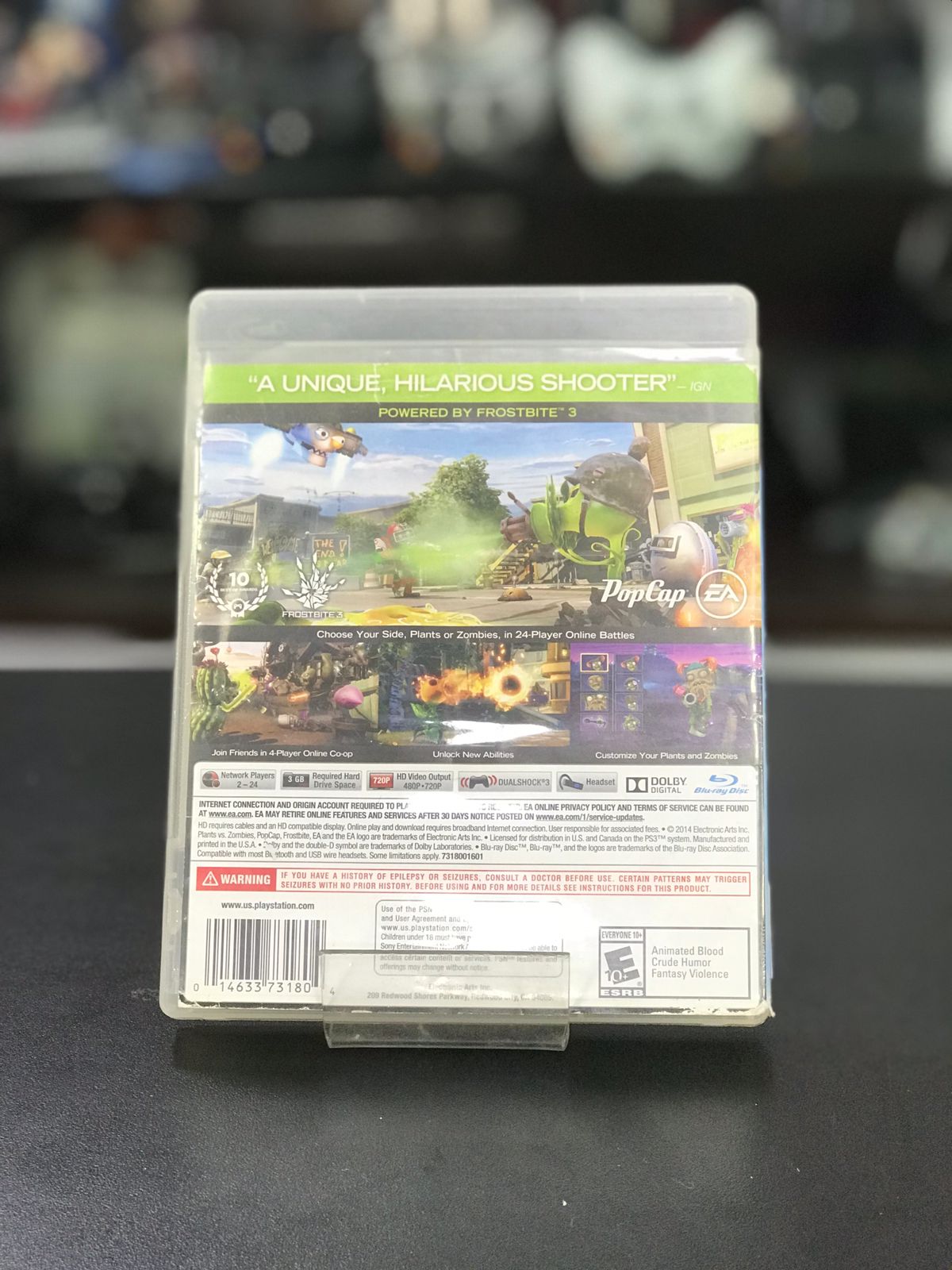 Plants Vs Zombies Garden Warfare  Ps3 Midia Fisica