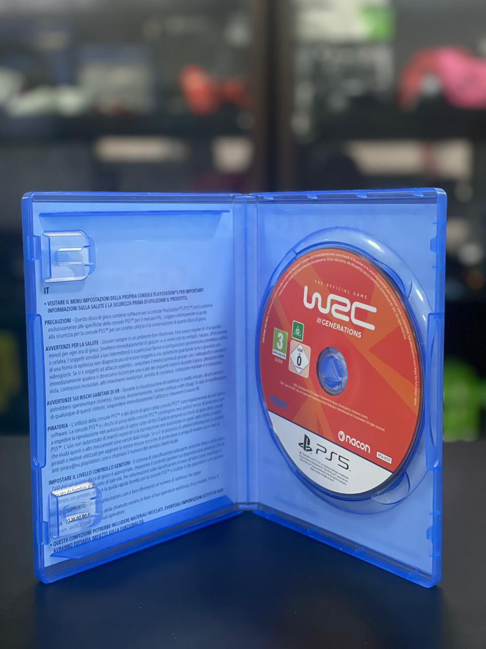 WRC Generations Ps5 Midia Fisica