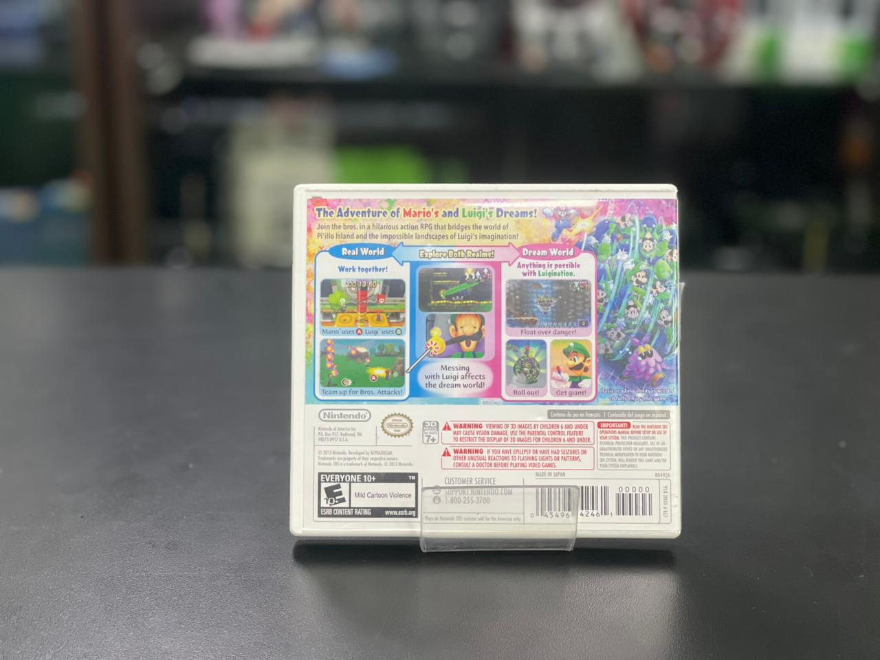 Mario & Luigi Dream Team Nintendo 3DS Midia Física
