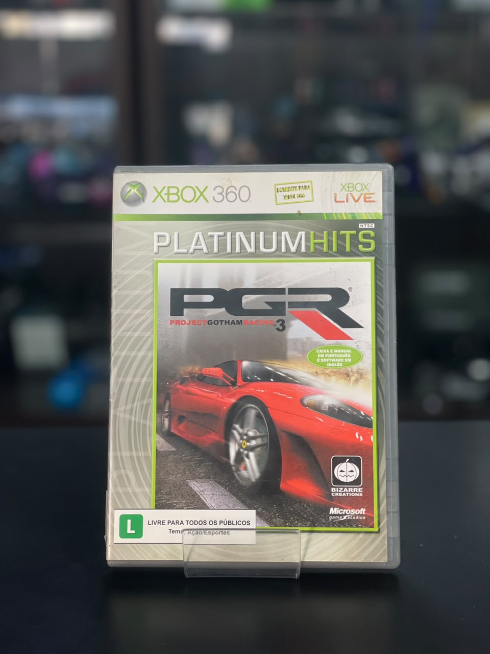 Project Gotham Racing 3 Platinum Xbox 360 Midia Fisica