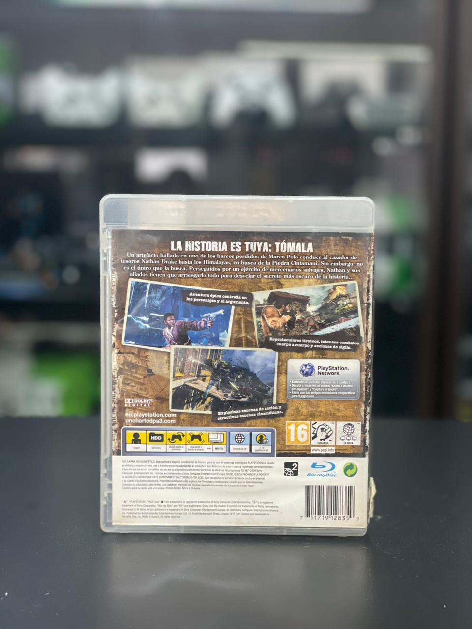Uncharted El Reino De Los Ladrones 2 Ps3 Midia Fisica