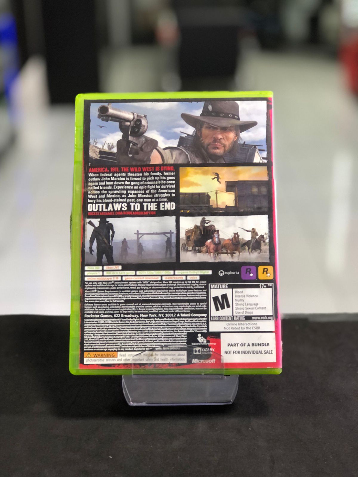 Red Dead Redemption Xbox 360 Midia Física - Com bolha