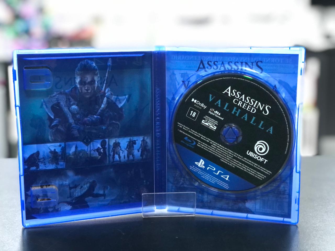 Assassin's Creed Valhalla Ps4 Midia Física