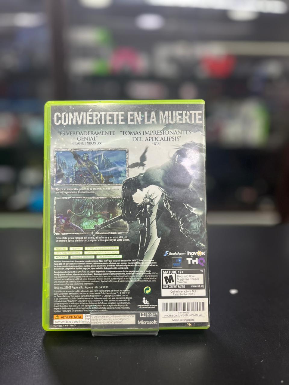 Darksiders II Xbox 360 Midia Fisica