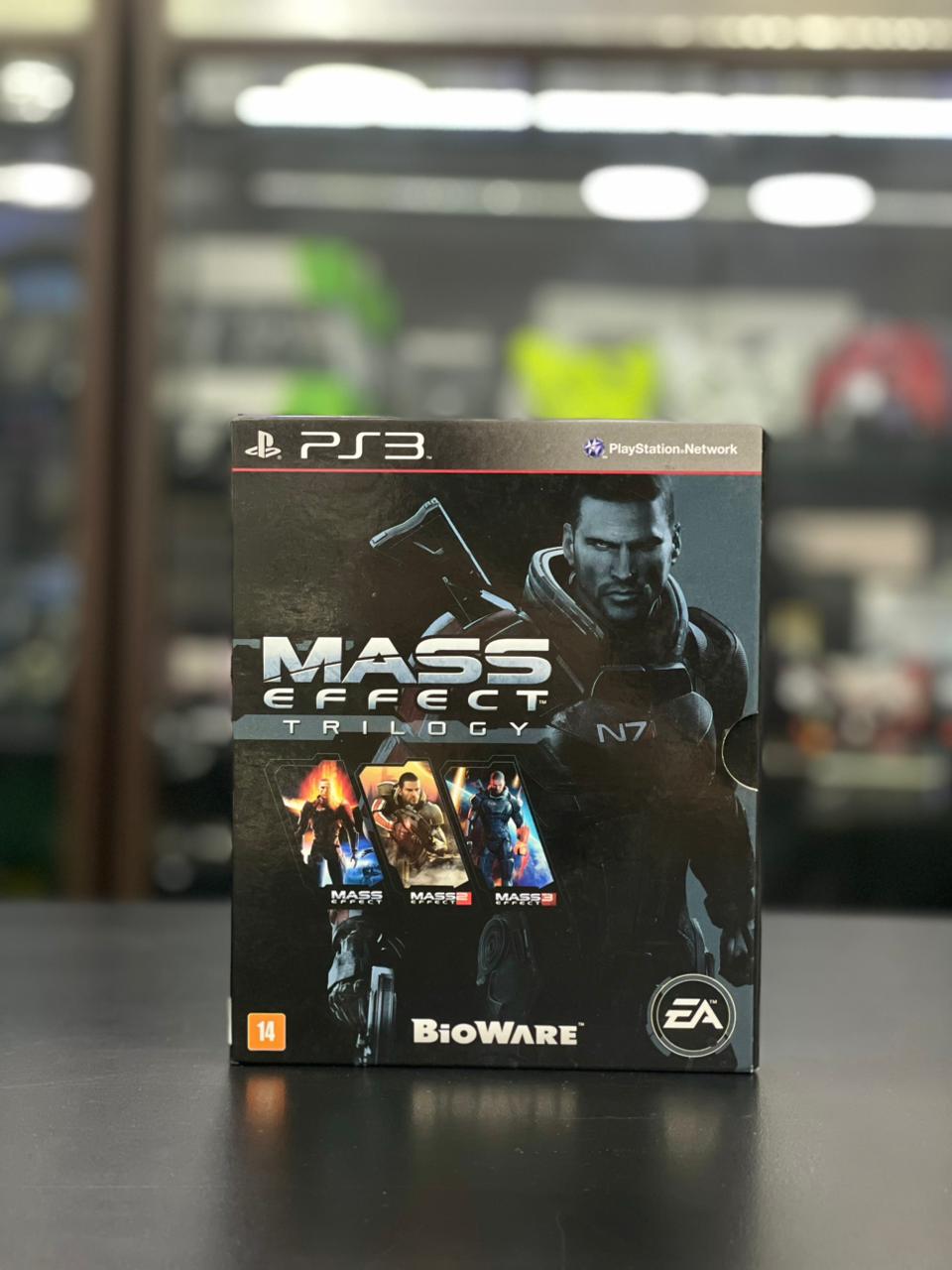 Mass Effect Trilogy Edição Colecionador Ps3 Midia Fisica