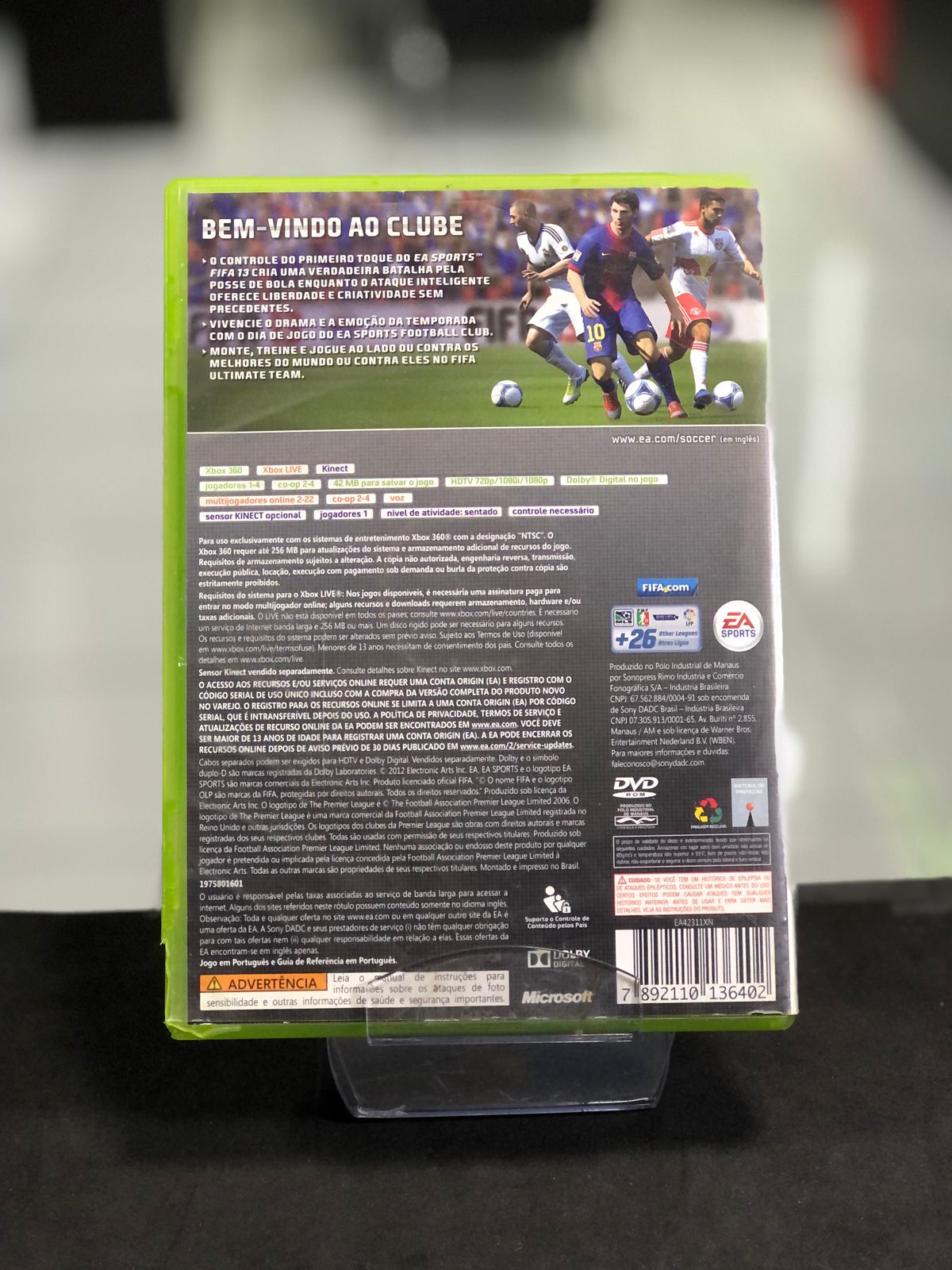 Fifa 13 Xbox 360 Original Midia Fisica - Ler descrição