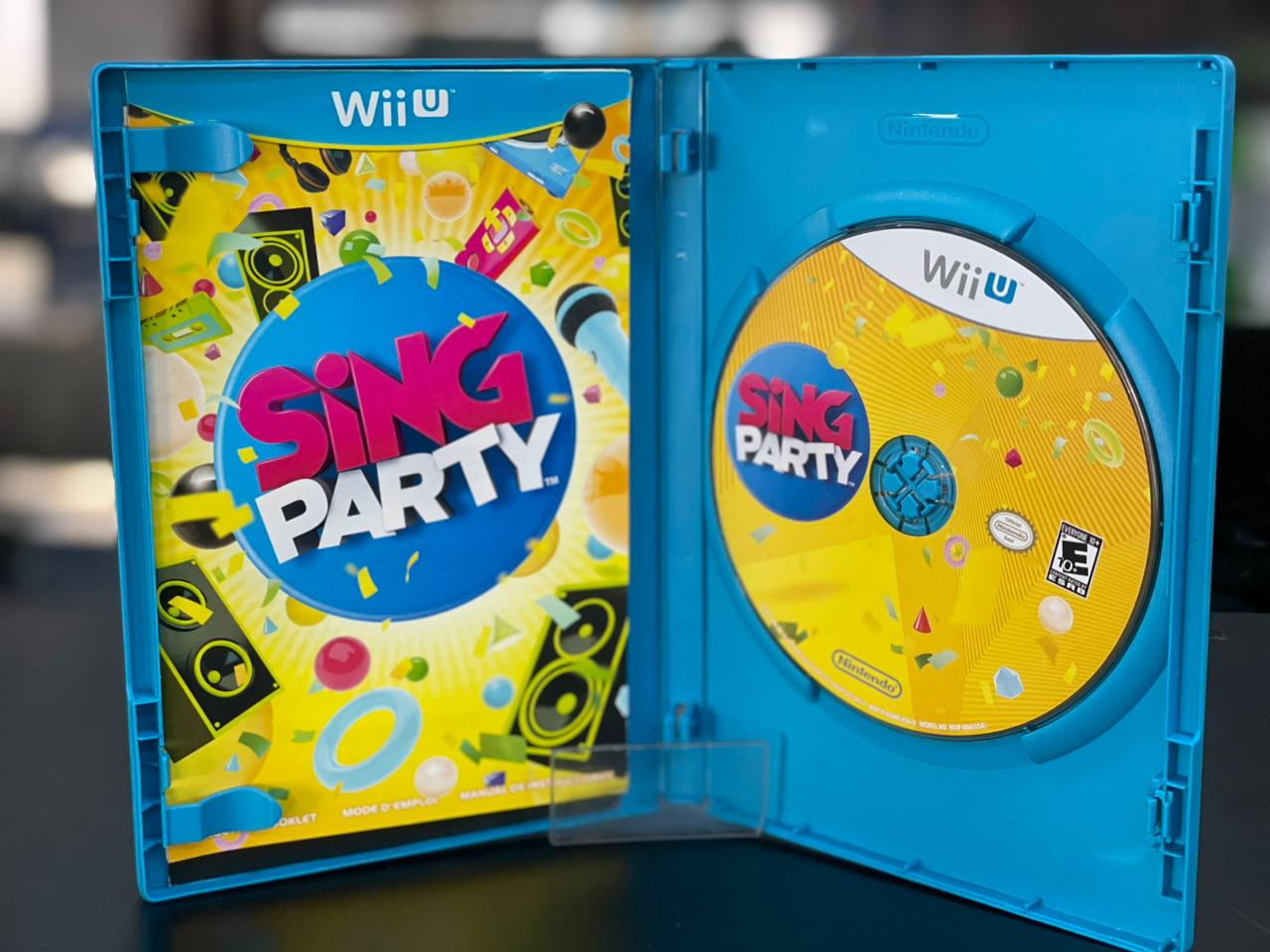 Sing Party Nintendo Wii U Midia Física